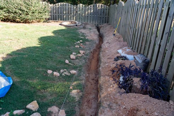 Trench Drain Installation in Clayton