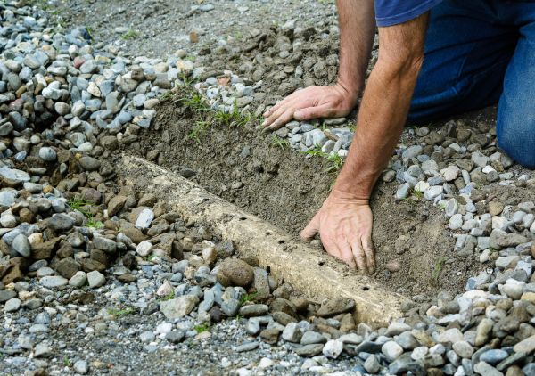 French Ditch Installation in Clayton